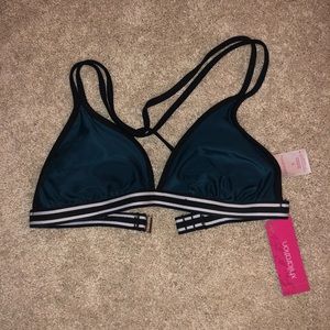 Forest green bikini top